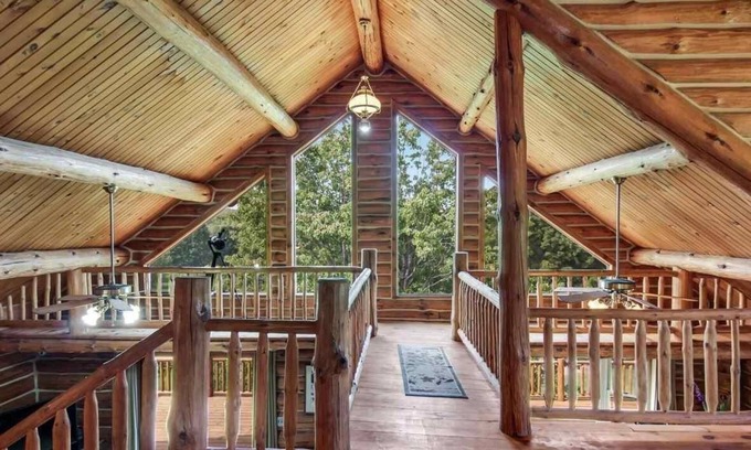 South Boardman House | Riverfront Beach Lodge Home in the Heart of Snowmobile Trails