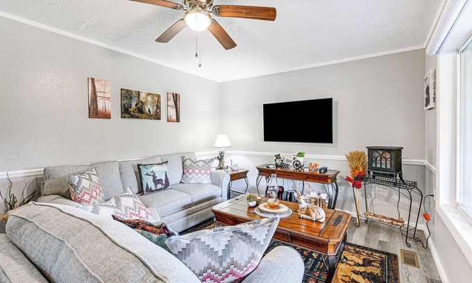 Tuckasegee Cabin | Riverfront Cabin w/Mtn Views in Tuckasegee!