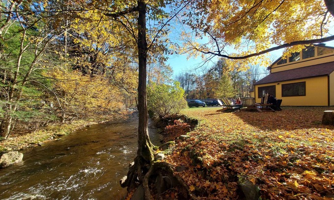 Stephentown Center House | Riverfront Jiminy Ski Lodge