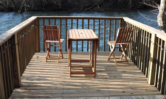 Brasstown Cabin | Riverfront, , WIFI, Cell, Folk School, Pet Friendly w/Fence