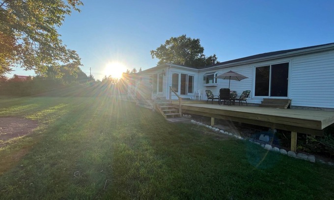 Cheboygan House | Riverview House. Close to River, Trails and Town. Comfortable 3 bedroom home.
