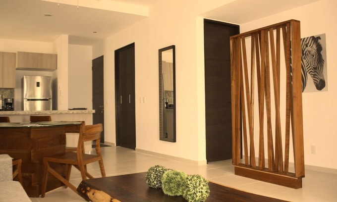 Akumal Apartment | Riviera TAO luxury condo suite -2 bed, 2 bath in Bahia Principe near Sian Kaan