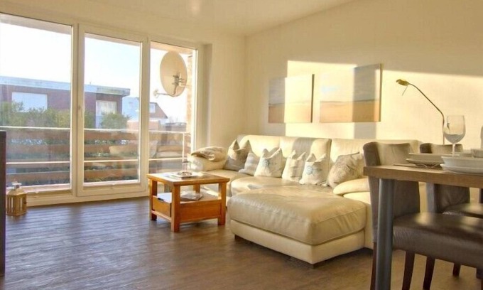 Wangerooge Apartment | Robby 6 - Near the beach, quiet apartment with balcony