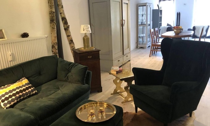 Muerlenbach Apartment | Romantic 6-Bett-Ferienw.Bad/WC, wheelchair accessible - Hof Grindelborn