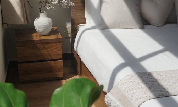 Bui Thi Xuan Apartment | Romantic Studio with Sunlight in the City Center