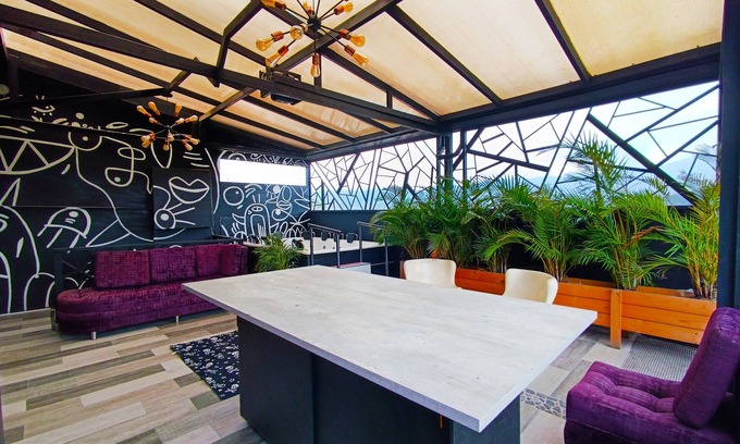La Candelaria House | Rooftop Room with private bathroom w/Jacuzzi Access, Awesome View