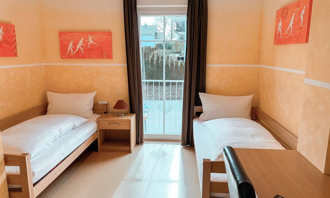 Breitenberg Apartment | Room '9 - Twin Room' with Mountain View, Shared Terrace and Wi-Fi