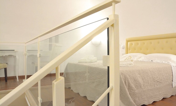 Martano Apartment | Room 'Agape' with Wi-Fi and Air Conditioning