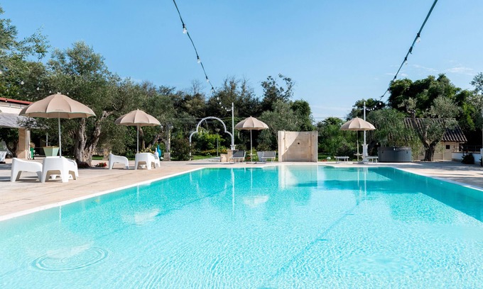 Castromediano Apartment | Room 'San Biagio - Deluxe 4' with Shared Pool, Wi-Fi and Air Conditioning