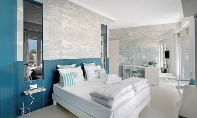 Pompei Apartment | Room 'Superior Terra' with Mountain View, Wi-Fi and Air Conditioning