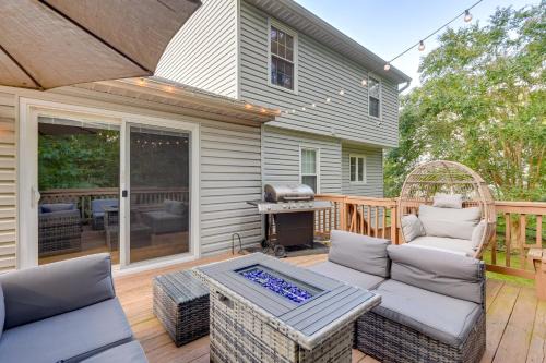Maryland City House | Room to Work and Relax! Laurel Home with Office, Yard