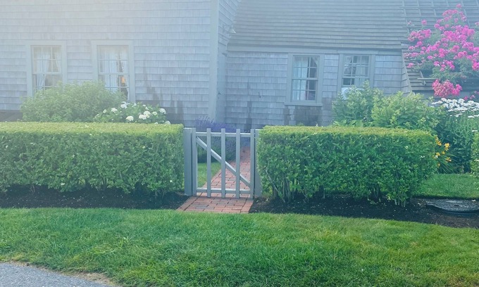 Siasconset Cottage | Rose Covered Sconset Cottage and Guest House Sleeps Six-Block to Beach/Village