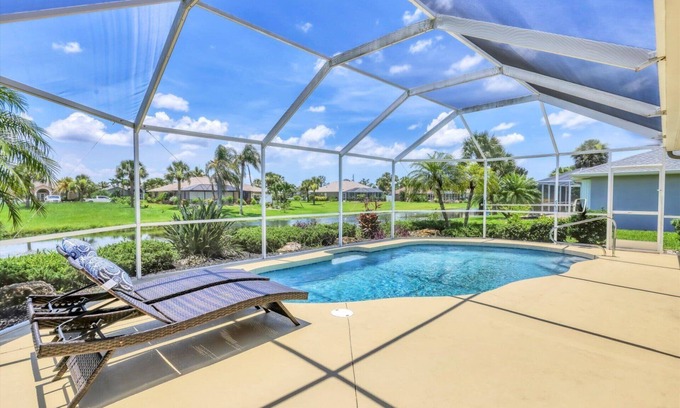 Long Meadow House | Rotonda West Private Pool Vacation Home On Canal
