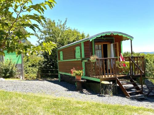Cublac Ski Chalet | Roulotte au Domaine de la Moretie