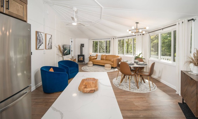 Banner Elk House | Round Cabin near Boone/Blowing Rock/Ski Slopes/Wineries/ASU/Hiking Trail