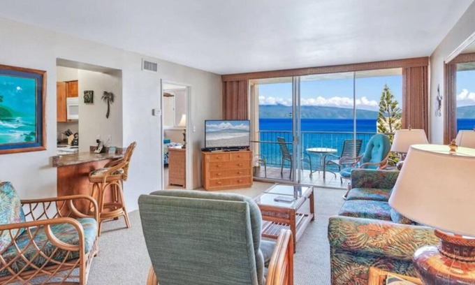 Kahana Apartment | Royal Kahana 906- 9th floor ocean view 1bedroom condo