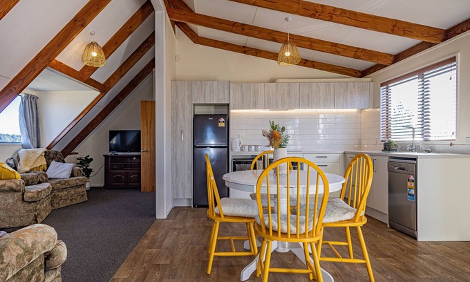 National Park Village House | Ruapehu Views - National Park Holiday Home