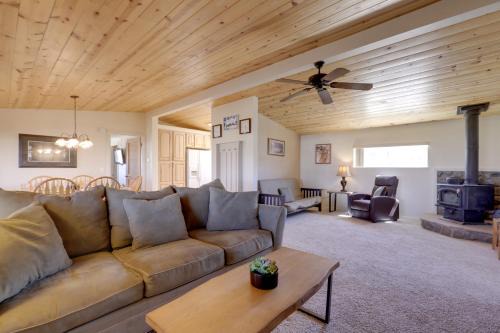 Golden Valley House | Rustic Bullhead City Retreat with Porch and Views