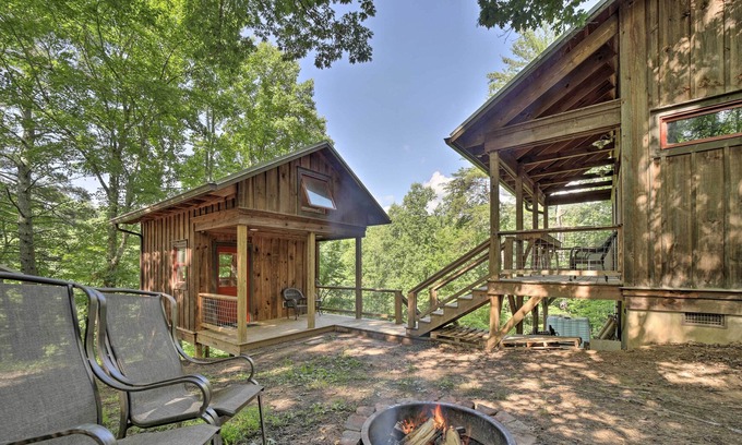 Leicester Cabin | Rustic Harmony Gardens Cabins in Leicester!