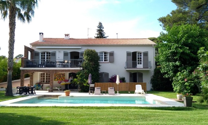 Boulouris-sur-Mer House | *SAINT RAPHAEL BOULOURIS VILLA RDJ 100 M² WITH PRIVATE POOL BEACH ON FOOT