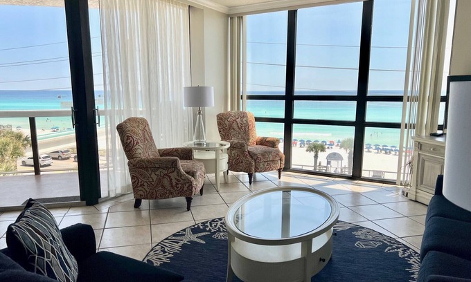 Miramar Beach Condo | SALE $299/N 4/7-19! 2 Free Beach SRVCS! Free Beach Bonfires M/F nts