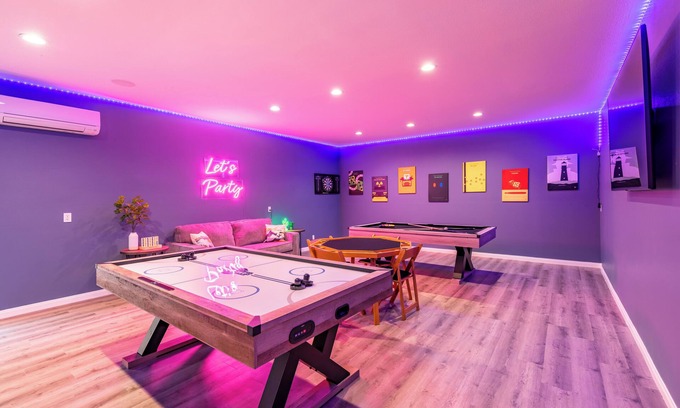 Desert Hot Springs House | Saltwater Pool, Spa, Firepit, GameRoom @MariamsBnb