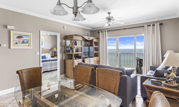 Gulf Shores Condo | Salty Sunrise Condo, Beach Front, Lower rates Sept 9-13, unit 205