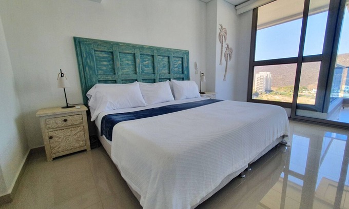Pozos Colorados Apartment | Samaria luxury 3 BR with view to Cabo Tortuga - SANTA MARTA