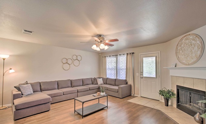 San Antonio House | San Antonio Getaway w/Game Room, Near SeaWorld!
