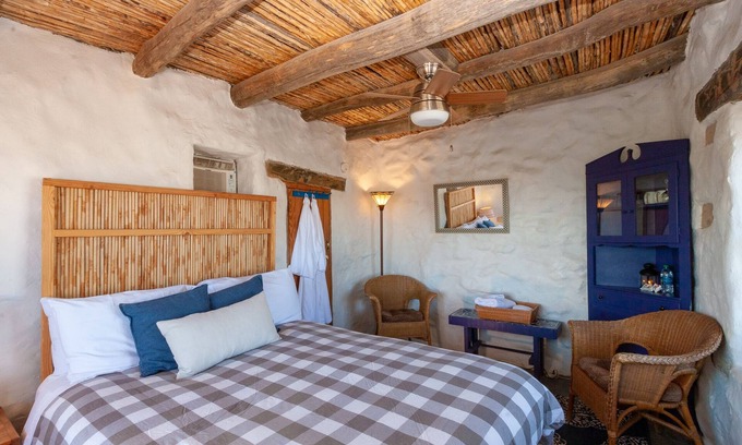 Terlingua Hotel | San Carlos Room with sweeping views of West Texas