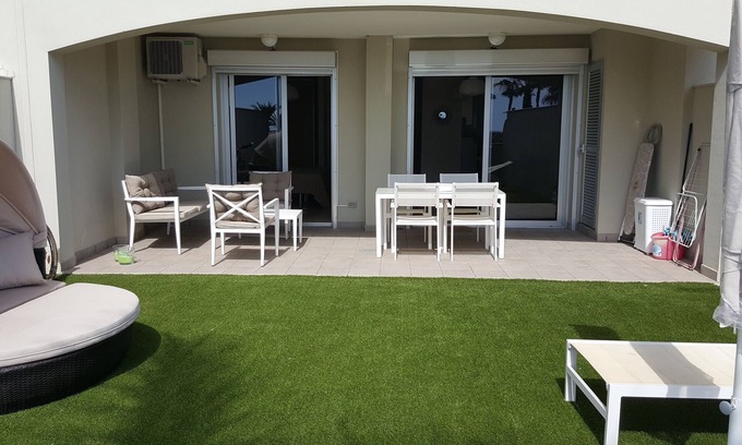 Palm-Mar Apartment | SAN REMO PALM MAR APARTMENT WITH STANDARD GARDEN AND GARAGE IN SAN REMO VIEW M