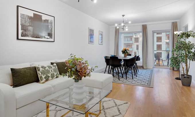 Orestad Apartment | Sanders Arena - Bright 3-Bdr. Apt. Close to Metro
