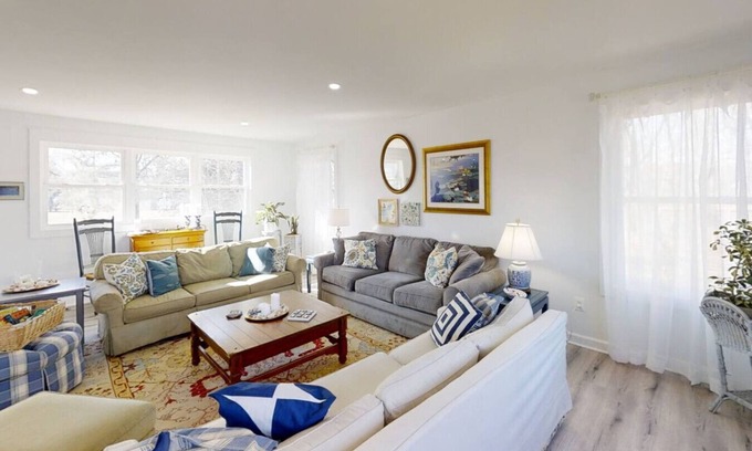 Bumpass House | Sandy Cove- Private Sand Beach, Waterfront, Centrally Located