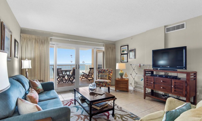 Ono Island Condo | Sandy Key 524: 2 BR/2 BA Gulf Front Condo in Perdido Key, FL Sleeps 6
