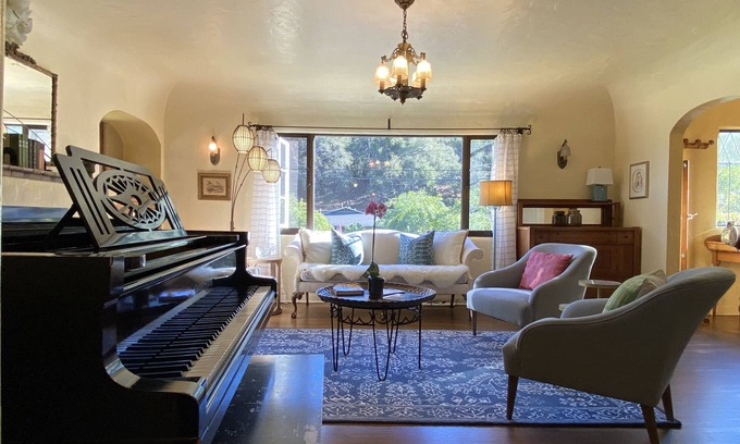 Alta Mesa House | Santa Barbara Classic Home Updated Gorgeous Near everything Family Friendly