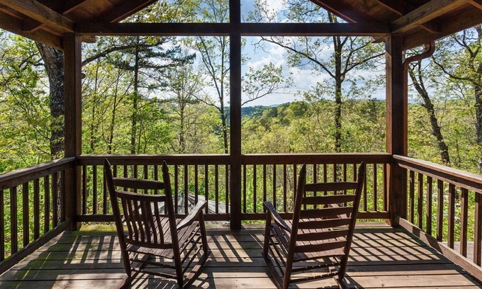 Ellijay Cabin | Sarah's Mountain Hideaway - Hot Tub, Fire Pit