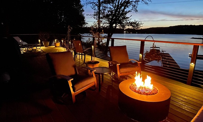Galway House | Saratoga County Beach Front Home