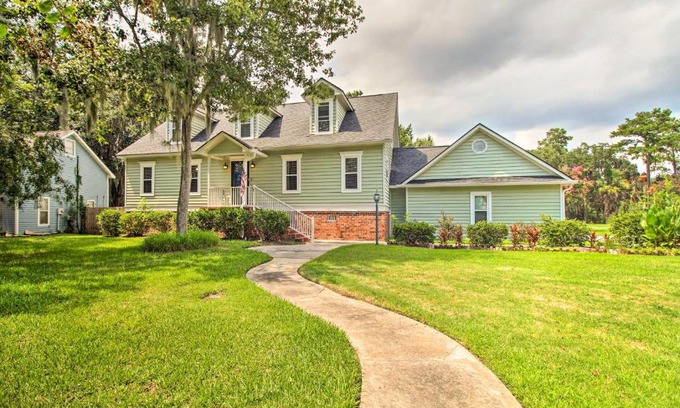 Savannah House | Savannah Family Home with Private Pool and Yard!