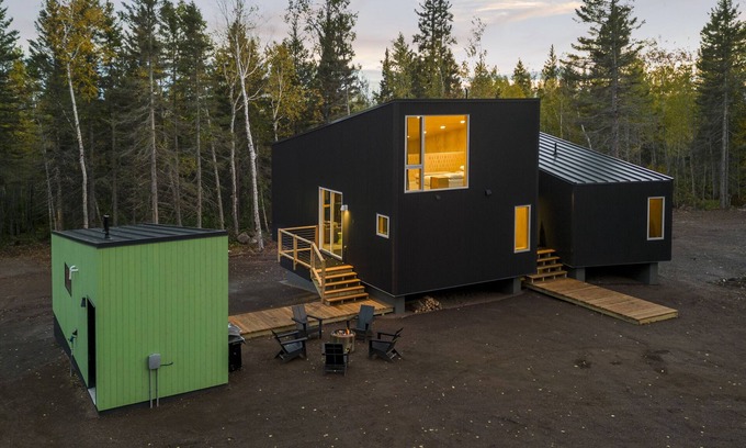 Lutsen Cabin | Scandinavian Chalet with Sauna Lutsen - Green