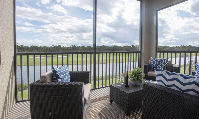 Lakewood Ranch Condo | Scenic, 2nd Floor 2/bed, 2/bath with golf & lake view