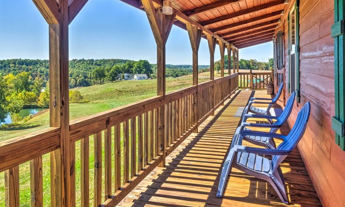 Mammoth Cave Cabin | Scenic Cabin ~2 Mi to Nolin Lake State Park!