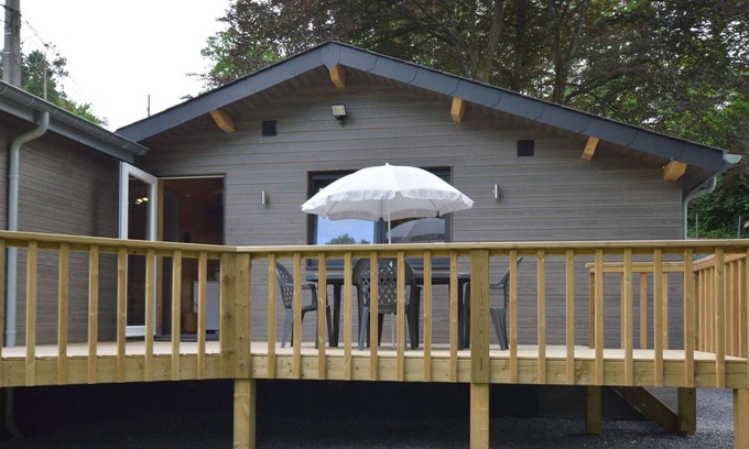Vieuxville Ski Chalet | Scenic chalet in Vieuxville with private terrace