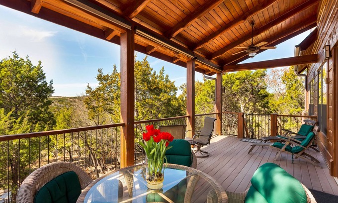 Leander House | Scenic Luxury Home - Hollows Resort & Marina, Lake Travis, 4 Pools