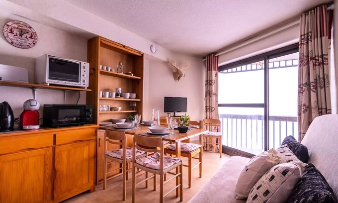 Pla d'Adet Apartment | Schuss Residence - Nice studio 4 people near ski slopes Pla d'Adet