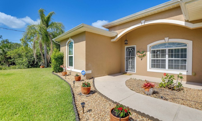 North Port House | Screened Patio & Canal Views: Home in North Port!