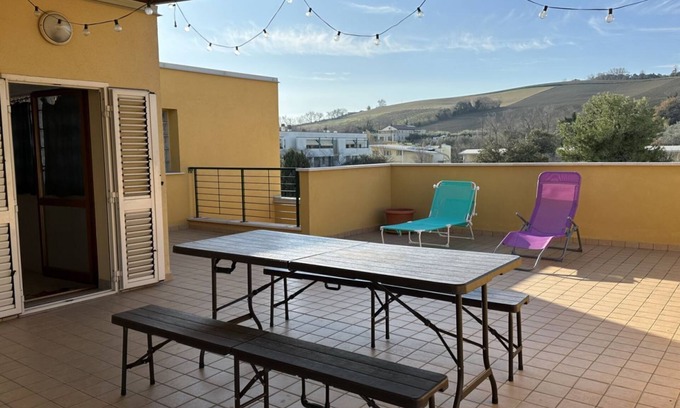 Senigallia Apartment | SE129 - Senigallia, large three-room apartment with panoramic terrace