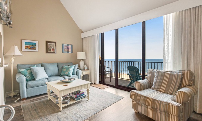Bethany Beach Condo | Sea Colony ninth floor condo with shared pool, hot tub & ocean views
