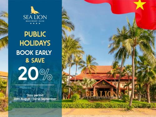 East Ham Tien Beach Resort | Sea Lion Beach Resort Mui Ne