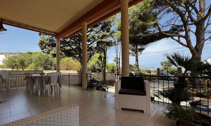 Erice Villa | [Sea view Bonagia] Villa le Grotte del ciclope