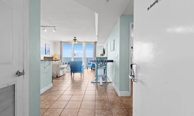 Panama City Beach Condo | Seabreeze Escape 2309-Beachfront Balcony-Sleeps 6